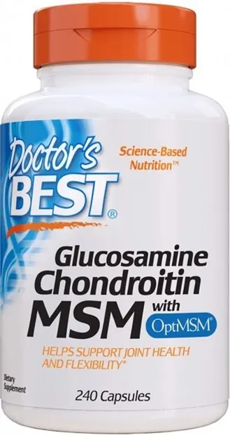 Glucosamine Chondroitin MSM, 240 capsule, Doctor's Best
