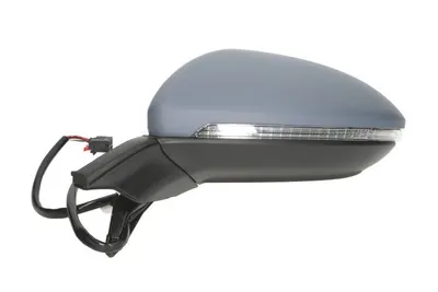 Oglinda laterala Stanga electric, asferica, incalzita, crom, potrivit VW GOLF ALLTRACK 7, GOLF SPORTSVAN 7, Golf 7 VII, TOURAN
