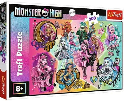 Puzzle Trefl de la 300 piese - Zombi pe deasupra!