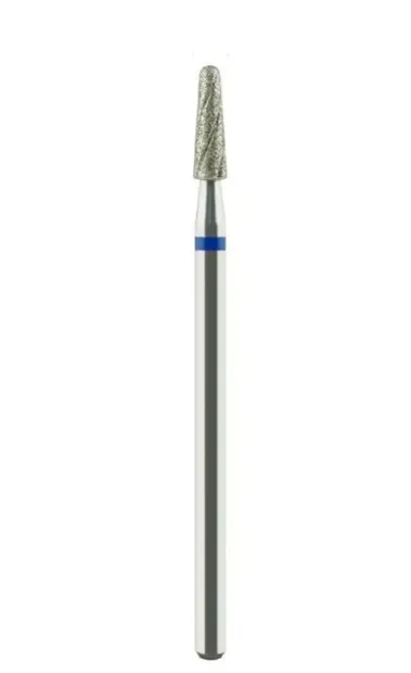 Capat de freza NailsUp Long Conical Under Refill Blue 2.3mm Cooling Bit
