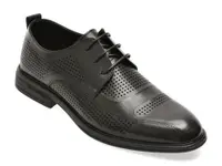 Pantofi eleganti BITE THE BULLET negri, 25C2118, din piele naturala