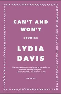Can't and Won't: Stories