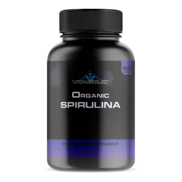 Organic Spirulina, 100 tablete, Vitabolic