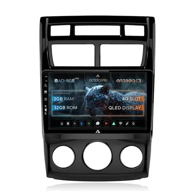 Navigatie Kia Sportage (2005-2010) M AC, Android, E-Octacore 2GB RAM + 32GB ROM, 9 Inch - AD-BGE9002+AD-BGRKIT148S