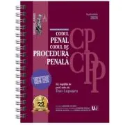 Codul penal si Codul de procedura penala Septembrie 2026. Editie spiralata, tiparita pe hartie alba