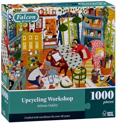 Puzzle Falcon din 1000 piese - Atelier de restaurare a mobilei