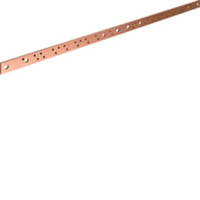 Bară Cu perforată, filet M6 400A 30X5 L880