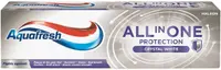 Aquafresh Pastă de dinţi All in One Protection Crystal White, 75 ml