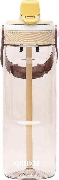 Sticlă de apă Kambukka Dupla - Desert Sand, 750 ml