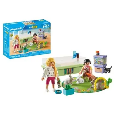 Playmobil - Set starter Familie de iepurasi