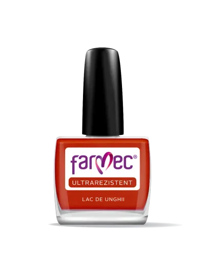 Farmec Ultrarezistent - Lac Pentru Unghii n Diferite Nuanţe - 67 - Fiesta