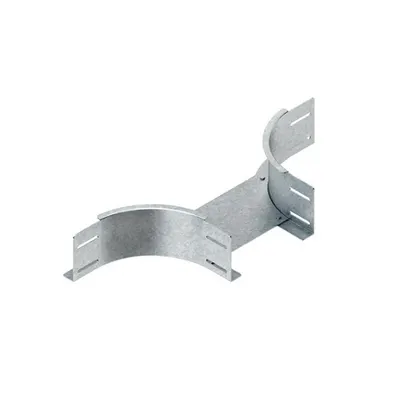 Piesa de extensie in T cu profile laterale neperforate, dar cu perforatii conector, cu placi de imbinare integrate RTAS 110.100