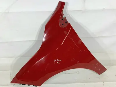 Aripa fata stanga culoare rosie Renault Megane 3 facelift (2012-2016)