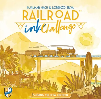 Joc de societate Railroad Ink - Challenge Shining Yellow Edition - De familie