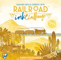Joc de societate Railroad Ink - Challenge Shining Yellow Edition - De familie