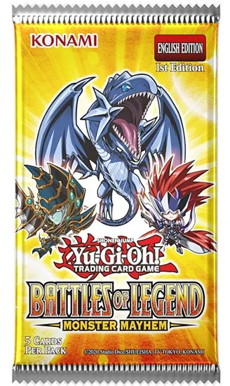 Yu-Gi-Oh! Battles Of Legend: Monster Mayhem Booster