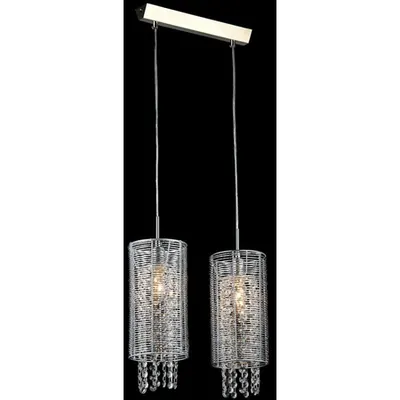Lampa suspendata Fusion Twig,2 x E14,D.350,cm,H.1000 cm,Nichel