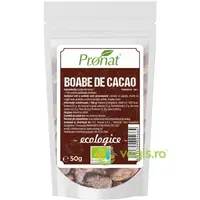Boabe de Cacao Raw Ecologice/Bio 50g