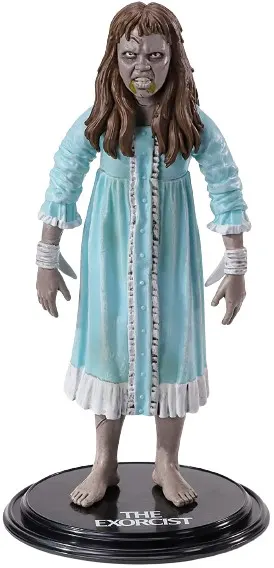 Figurina de actiune The Noble Collection Movies: The Exorcist - Regan MacNeil (Bendyfigs), 19 cm
