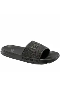 Papuci barbati S.Land SLANDS2601 - 44 EU - Negru Negru