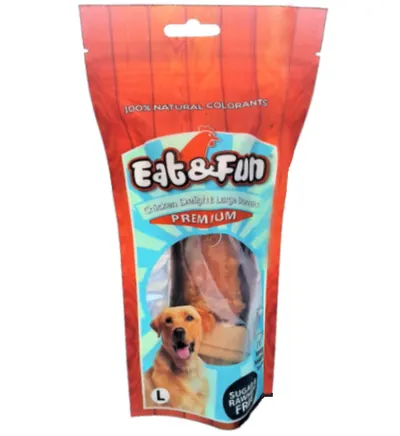 Eat&amp;Fun Recompense Caini Chicken Delights Large Bones 140 g