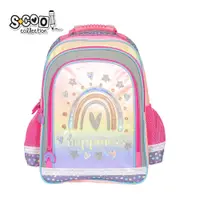Ghiozdan ergonomic, Happiness, 40.5x29x13.5 cm, S-Cool