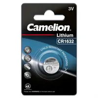 Baterii litiu 3V CR1632 120mAh, 5 Buc. Camelion