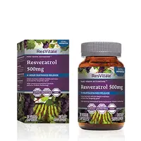 GNC Resvitale Resveratrol 500 Mg, Quercetina 40 Mg | 30 Cps