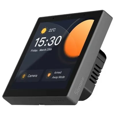 Intrerupator Smart cu touch si functie termostat Sonoff NS Panel - PRO 6920075778045