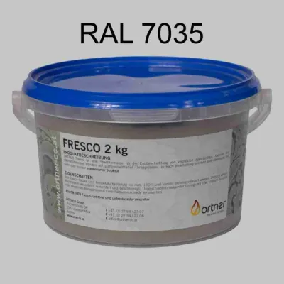 Vopsea decorativa termica 150°C - RAL7035 - Ortner