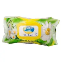 Servetele Umede cu Capac Mike Line Musetel, 120 Bucati