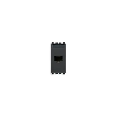 Priza EDP RJ45 Vimar(eikon) negru