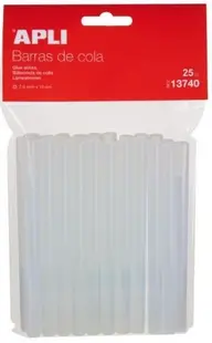 Batoane de silicon pentru lipit APLI – ø 7,5 х 10 cm, 25 bucati