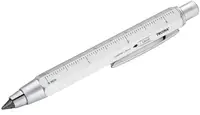 Creion automat Troika Construction - Zimmermann, 5.6 mm, argintiu