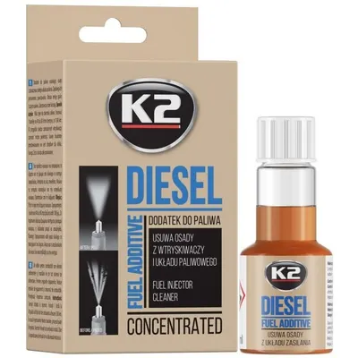 K2 Solutie Curatat Injectoare Diesel 50ML ET3122