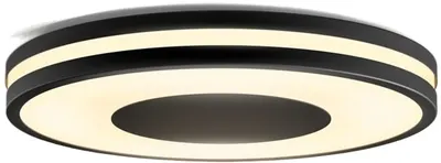 Plafon LED Philips - Hue Being, IP20, 22.5W, dimmer, negru