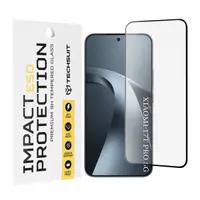 Folie de protectie Ecran Techsuit pentru Xiaomi 17T Pro, Sticla Securizata, Full Glue, Neagra