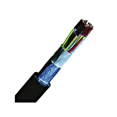 Cablu telefonic cu izolaţie din PE, F-2YA2Y 6x2x0,6 negru