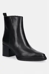 MICHAEL Michael Kors botine cu toc pentru femei din piele Lex Bootie