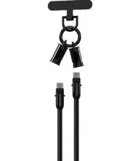 Cablu de date USB C PD 60W cu curea si conexiune magnetica Andowl Q SJ16A