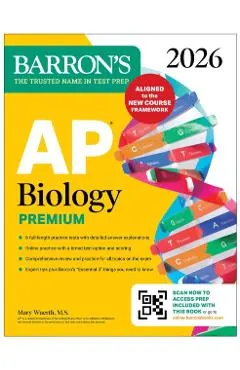 AP Biology Premium, 2026: Prep Book with 6 Practice Tests + Comprehensive Review + Online Practice