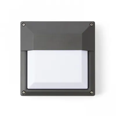DELTA 215 Corp de iluminat aplica gri antracit 230V E27 18W IP54