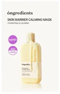 Ongredients Mască facială pe foaie Skin Barrier Calming, 27 ml