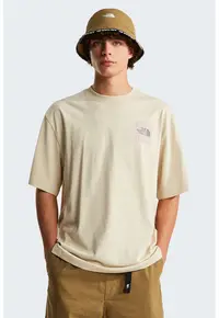 Tricou supradimensionat cu model grafic Sun - Roz fandango/Maro camel/Gri antracit