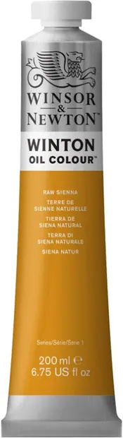 Vopsea de ulei Winsor & Newton Winton - Siena Natural, 200 ml