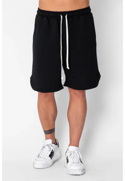Pantaloni scurti Kobe Oversized Black 21466 - Negru