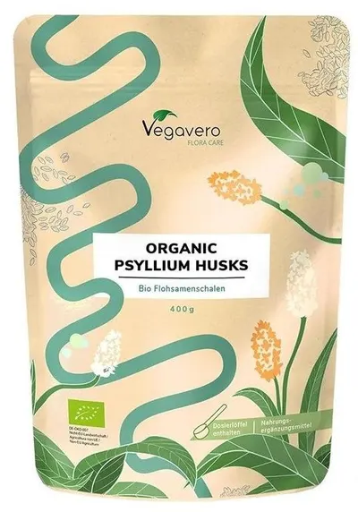 Psyllium husk, 400 g, Vegavero