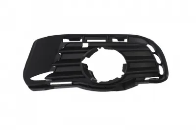 Grila bara fata stanga ELEGANCE, cu locas proiectoare ceata, negru MERCEDES Clasa C W204 intre 2007-2011