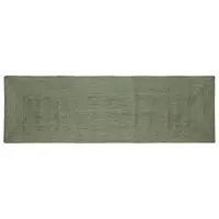 vidaXL Covor de zonă Verde măsliniu 80 x 200 cm Iută