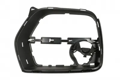 Suport far fata dreapta cu locas proiectoare, plastic, negru BMW X6 E71, E72 intre 2010-2014